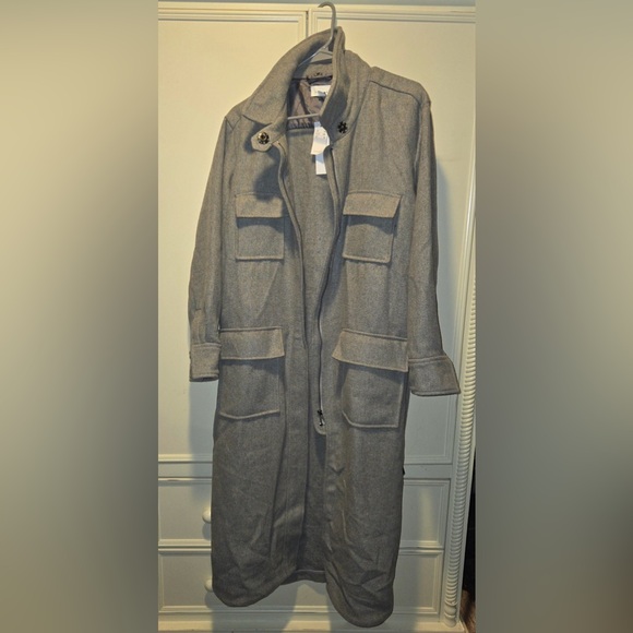 Longline belted utility coat - Picture 4 of 6